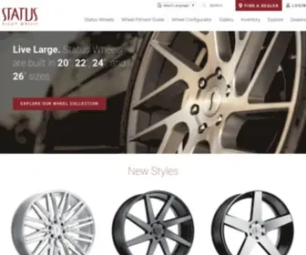 Statuswheels.com Screenshot