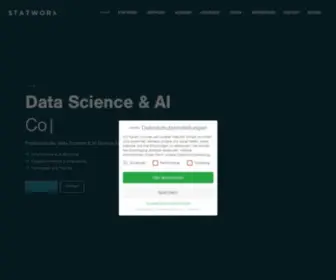 Statworx.com(Data Science & AI Consulting) Screenshot