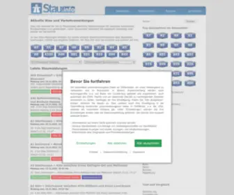 Stau.info(Staumelder & Verkehrsinformationen) Screenshot