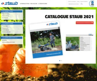 Staub-Motoculture.fr(Staub Motoculture) Screenshot