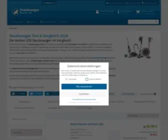 Staubsauger-Berater.com(Staubsauger Test & Vergleich 2020) Screenshot