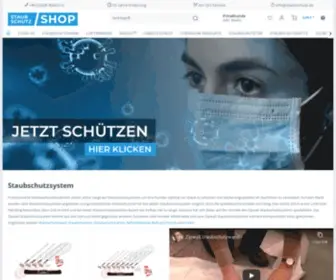 Staubschutz.de(Selbstklebende-Reißverschlüsse) Screenshot