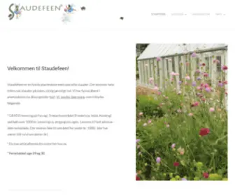 Staudefeen.dk(Echinacea) Screenshot