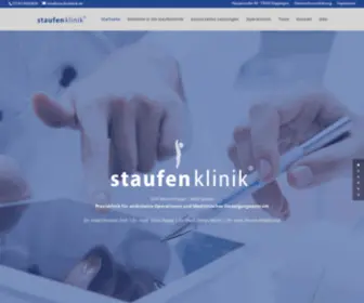 Staufenklinik.de(Staufenklinik Göppingen) Screenshot