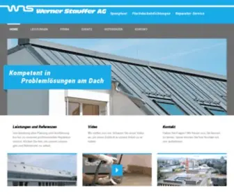 Stauffer-Spenglerei.ch(Werner Stauffer AG) Screenshot