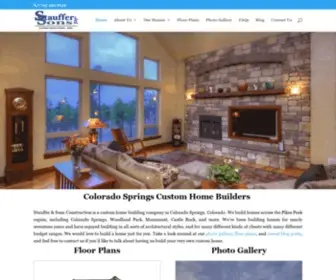 Staufferandsons.com(Colorado Springs Custom Home Builders) Screenshot