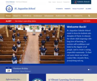 Staug-MD.org(St Augustine Elementary School) Screenshot