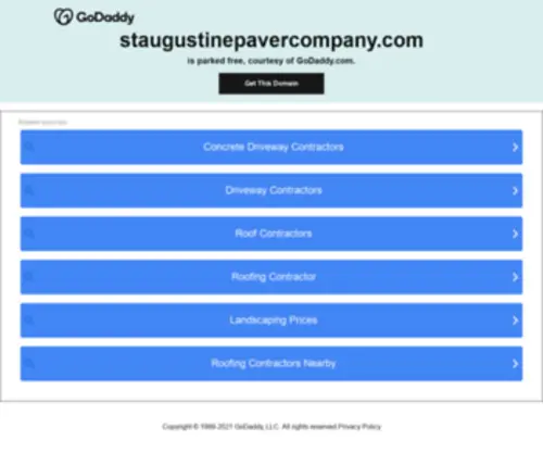 Staugustinepavercompany.com(Staugustinepavercompany) Screenshot