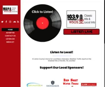 Staugustineradio.com(St Johns County's Home for Local News) Screenshot