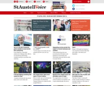 Staustellvoice.co.uk(St Austell Voice) Screenshot