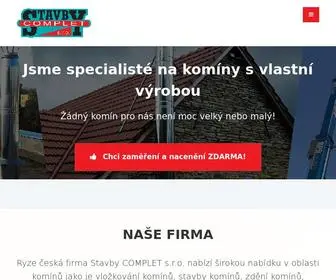 StavBycomplet.cz(Úvodní stránka) Screenshot