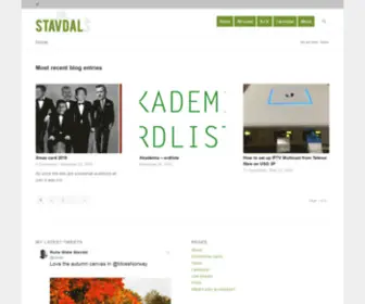 Stavdal.me(Have a furtive glance at some family highlights and interests) Screenshot