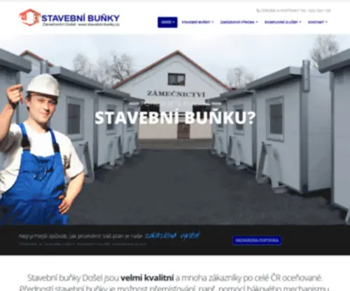 Stavebni-Bunky.cz(Zámečnictví Došel) Screenshot