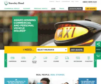 Staveleyhead.co.uk(Staveley Head are your independent insurance brokers. We offer a simple service) Screenshot