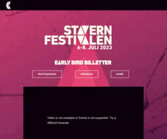 Stavernfestivalen.no(Stavernfestivalen) Screenshot