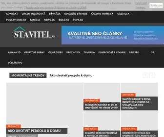 Stavitel.sk(Staviteľ.sk) Screenshot