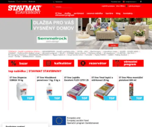 StavMat.cz(StavMat) Screenshot