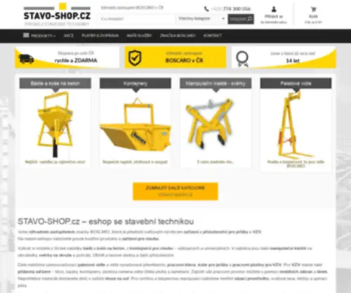 Stavo-Shop.cz(Stavo Shop) Screenshot