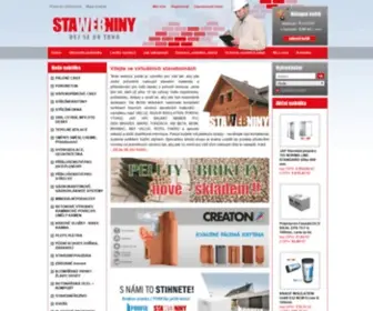 Stawebniny.com(Kompletní sortiment pro Vaši stavbu) Screenshot