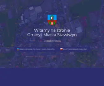 Stawiszyn.pl(Gmina i Miasto Stawiszyn) Screenshot