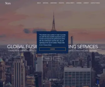 Stax.com(Global Business Consultants) Screenshot