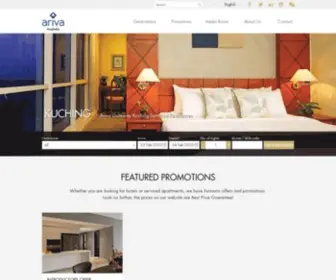 Stayariva.com(Ariva Hospitality) Screenshot