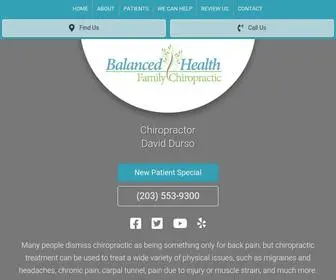 Staybalancedct.com(New Patient Special) Screenshot