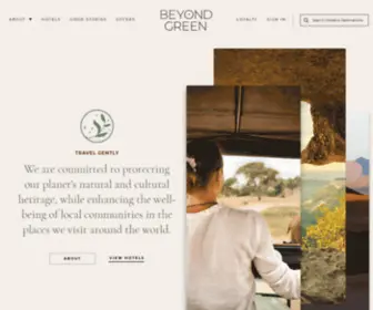 Staybeyondgreen.com(Make Your Stay Beyond Green) Screenshot