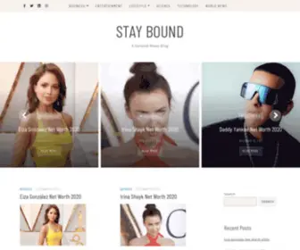 Staybound.com(A General News Blog) Screenshot