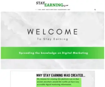 Stayearning.com(Stay Earning) Screenshot