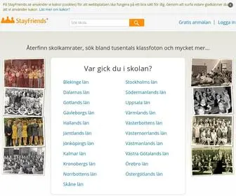 Stayfriends.se(Gamla skolfoton och klasskamrater) Screenshot