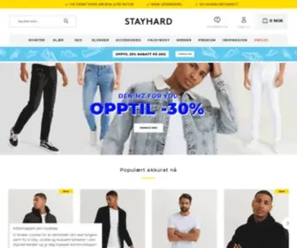 Stayhard.no(Mote og Merkeskl) Screenshot