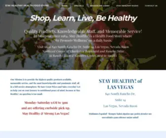 Stayhealthylasvegas.com(STAY HEALTHY) Screenshot