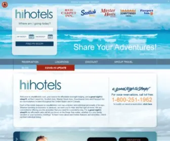 Stayhihotels.com(Hihotels) Screenshot