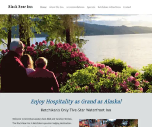 Stayinalaska.com(Black Bear Inn) Screenshot