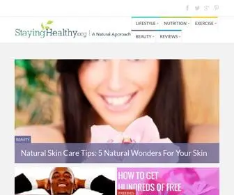 Stayinghealthy.org(Staying Healthy) Screenshot