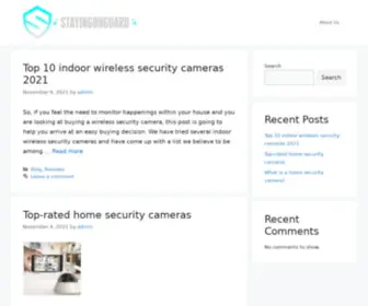 Stayingonguard.com(Stay on guard) Screenshot
