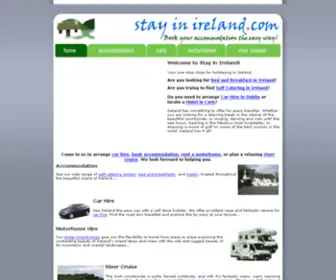 Stayinireland.com(Dublin Hotel Accommodation Ireland) Screenshot