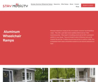 Staymobility.ca(Wheelchair Ramps) Screenshot