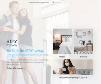 Staymyway.com(Access to a better guest experience. STAYmyway) Screenshot