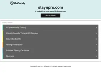 Staynpro.com(Staynpro) Screenshot