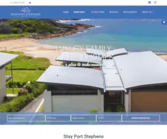 Stayportstephens.com.au(Stayportstephens) Screenshot