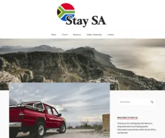 Staysa.co.za(Stay SA) Screenshot