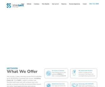 Staysafecleaning.com(Stay safe cleaning service) Screenshot