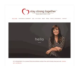 Staystrongtogether.com(Marriage and Couples Counseling) Screenshot