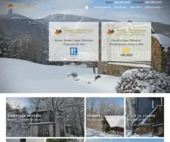Staysugar.com(Sugar Mountain Vacation Rentals) Screenshot