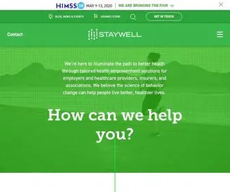 Staywell.com(Health Management) Screenshot