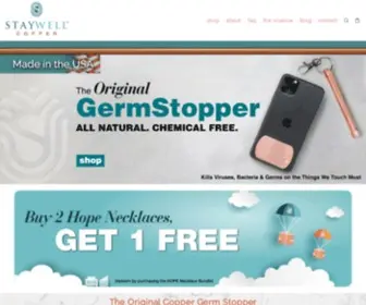 Staywellcopper.com(StayWell Copper Antimicrobial Products) Screenshot