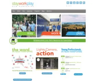 Stayworkplay.org(Stay Work Play New Hampshire) Screenshot