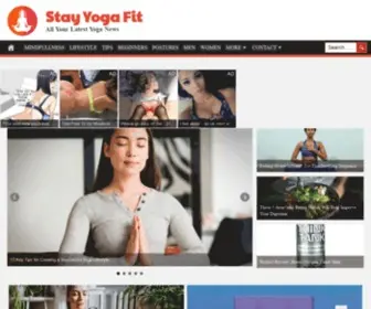 Stayyogafit.com(Stay Yoga Fit) Screenshot